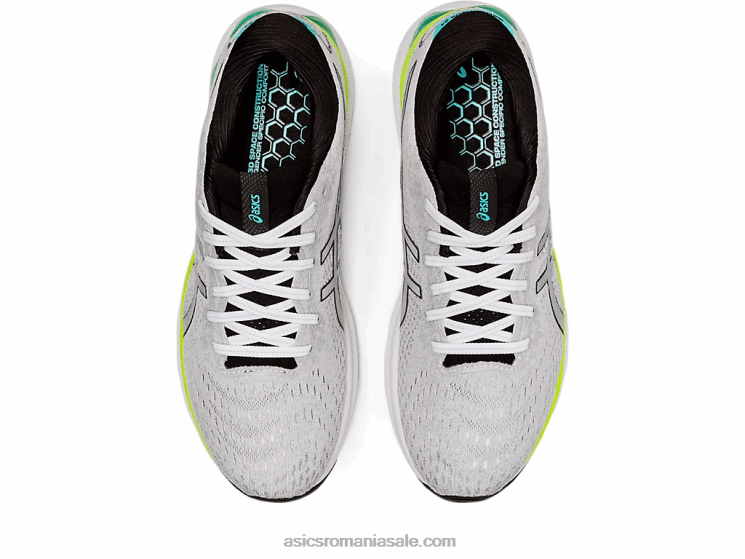 Asics alb negru gel-nimbus 24 ZF4641553