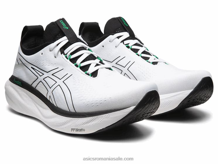 Asics alb negru gel-nimbus 25 ZF464180