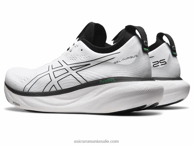 Asics alb negru gel-nimbus 25 ZF464180