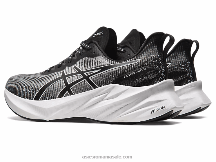 Asics alb negru novablast 3 le ZF464204
