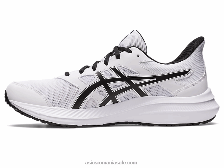 Asics alb negru zguduire 4 extra lată ZF464447