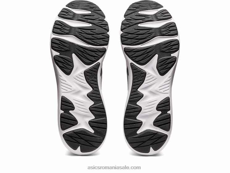 Asics alb negru zguduire 4 extra lată ZF464447
