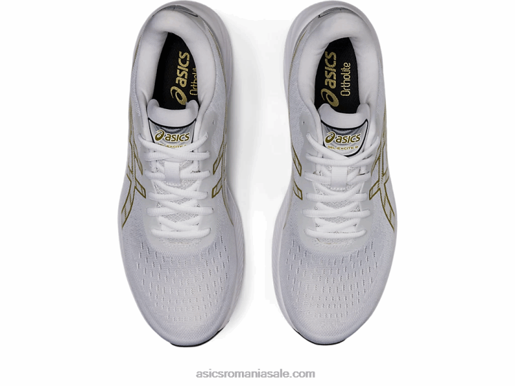 Asics alb/ulei de măsline gel-excitare 9 ZF464414