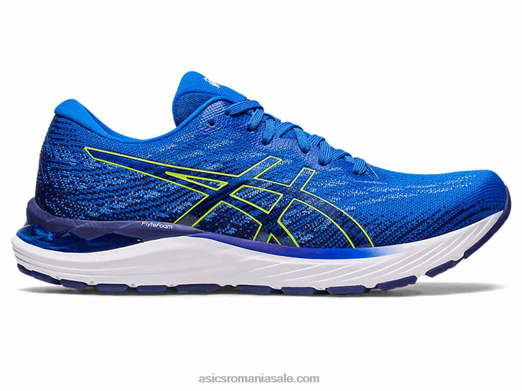 Asics albastru electric/galben de siguranță gel-stratus 3 tricot ZF464248