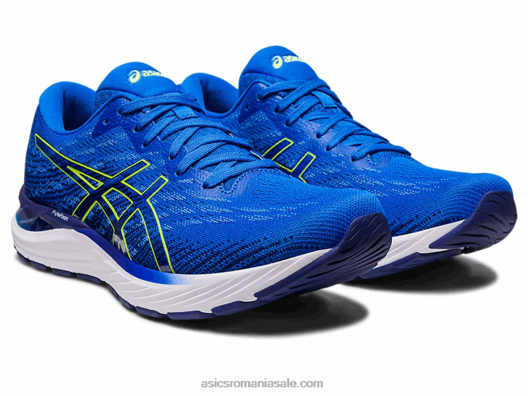 Asics albastru electric/galben de siguranță gel-stratus 3 tricot ZF464248