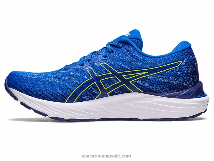 Asics albastru electric/galben de siguranță gel-stratus 3 tricot ZF464248