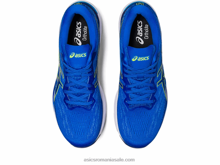 Asics albastru electric/galben de siguranță gel-stratus 3 tricot ZF464248
