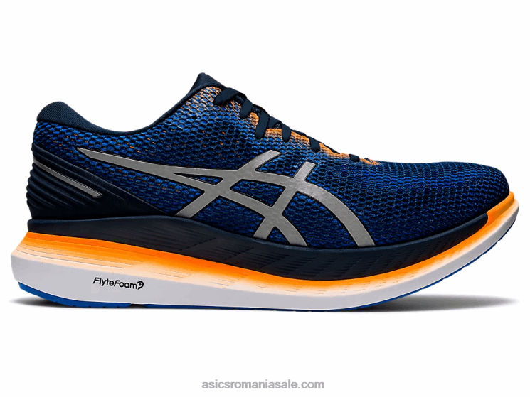 Asics albastru francez/argint pur glideride 2 lite-show ZF4641800