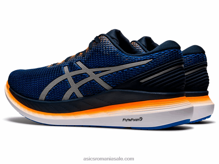 Asics albastru francez/argint pur glideride 2 lite-show ZF4641800