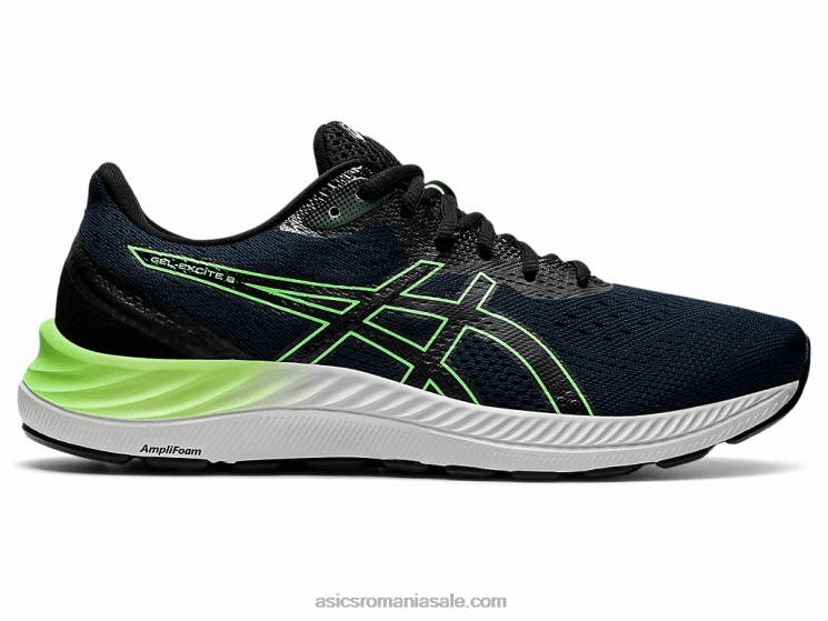 Asics albastru francez/lime strălucitor gel-excitare 8 ZF4641663