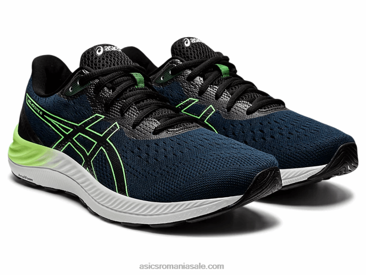 Asics albastru francez/lime strălucitor gel-excitare 8 ZF4641663