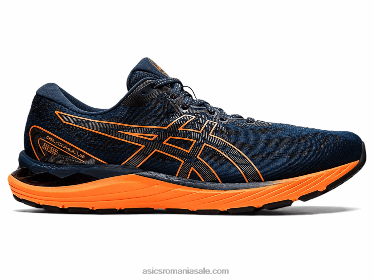 Asics albastru francez/portocaliu șocant gel-cumulus 23 ZF4641590