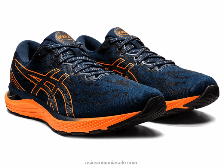 Asics albastru francez/portocaliu șocant gel-cumulus 23 ZF4641590