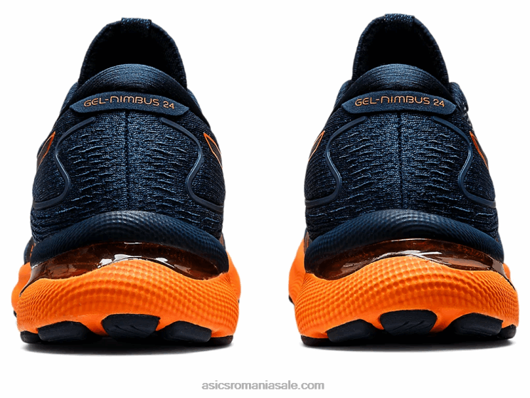 Asics albastru francez/portocaliu șocant gel-nimbus 24 ZF4641550