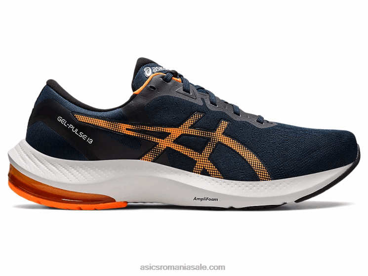 Asics albastru francez/portocaliu șocant puls de gel 13 ZF4641530