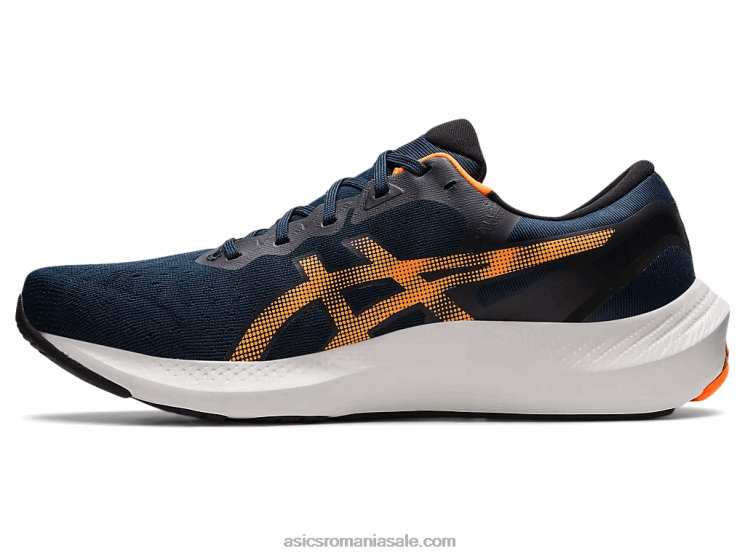 Asics albastru francez/portocaliu șocant puls de gel 13 ZF4641530