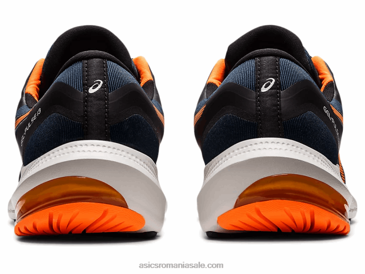 Asics albastru francez/portocaliu șocant puls de gel 13 ZF4641530