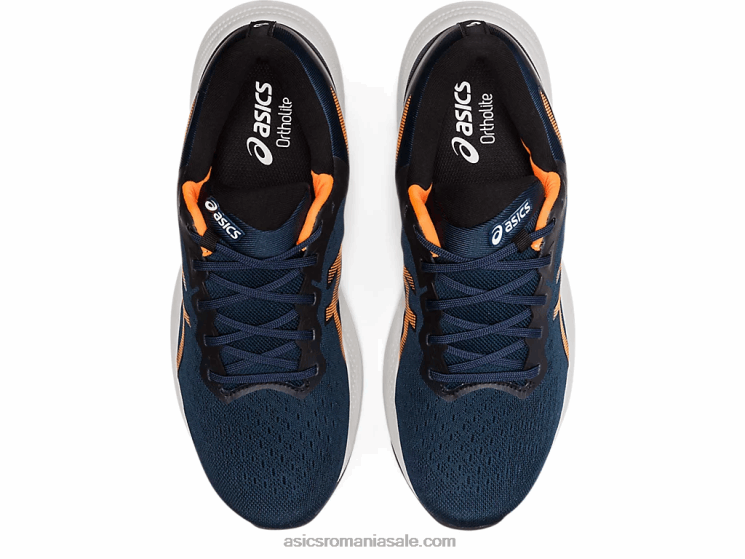 Asics albastru francez/portocaliu șocant puls de gel 13 ZF4641530