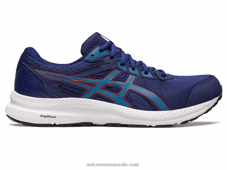 Asics albastru indigo/albastru insula conținut de gel 8 ZF464419