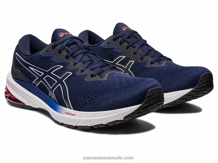 Asics albastru indigo/miezul nopții gt-1000 11 lățime ZF464495