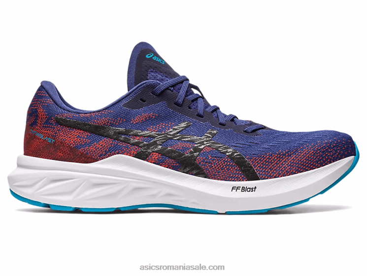 Asics albastru indigo/negru dinablast 3 ZF464251
