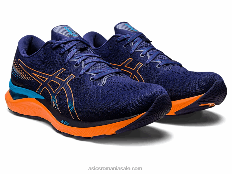 Asics albastru indigo/piersica soarelui gel-cumulus 24 ZF464363