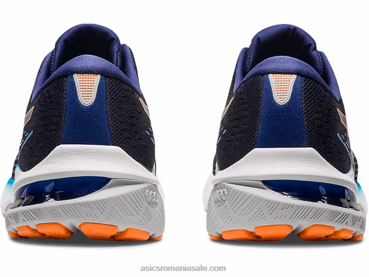 Asics albastru indigo/piersica soarelui gel-purse 8 latime ZF464386