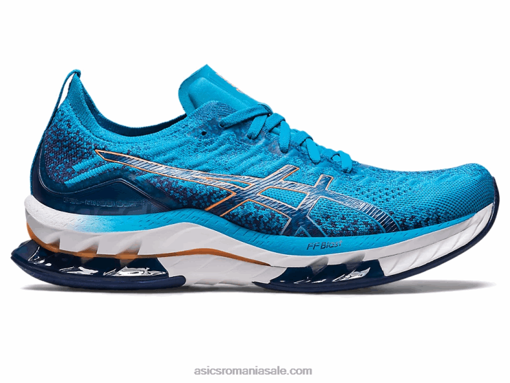 Asics albastru insula/piersica soarelui gel-kinsei blast ZF464511