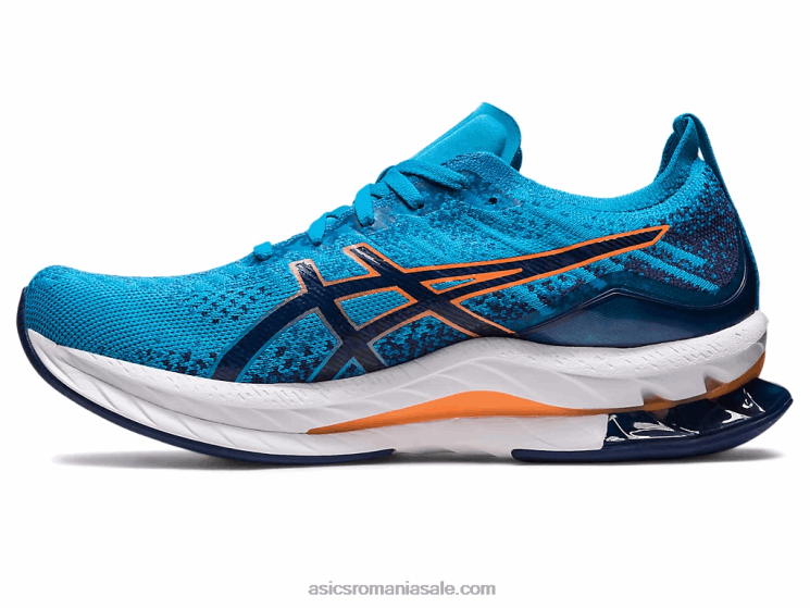 Asics albastru insula/piersica soarelui gel-kinsei blast ZF464511