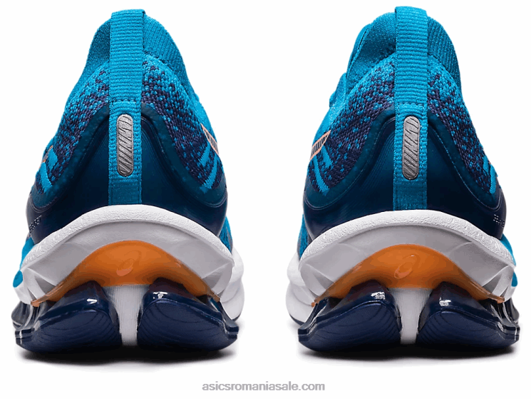 Asics albastru insula/piersica soarelui gel-kinsei blast ZF464511