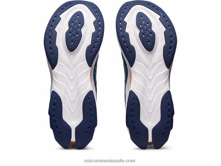 Asics albastru insula/piersica soarelui gel-kinsei blast ZF464511