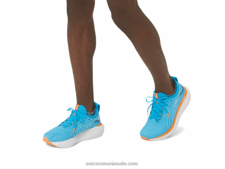 Asics albastru insula/piersica soarelui gel-nimbus 25 ZF46410