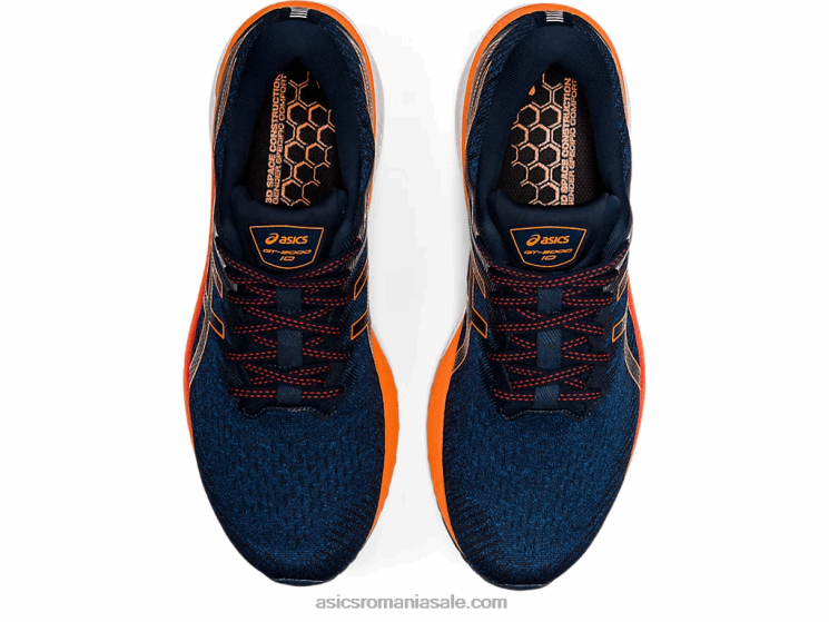 Asics albastru mako/portocaliu șocant gt-2000 10 ZF4641474