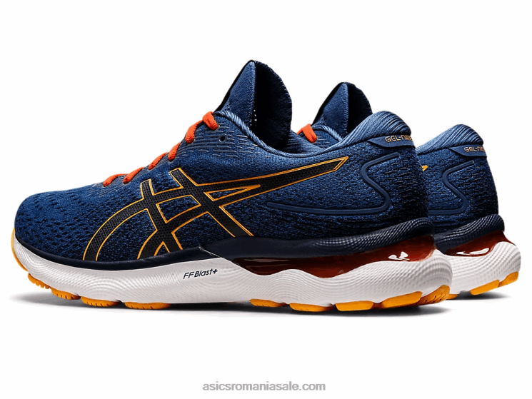 Asics albastru miezul nopții/citrice gel-nimbus 24 ZF4641197