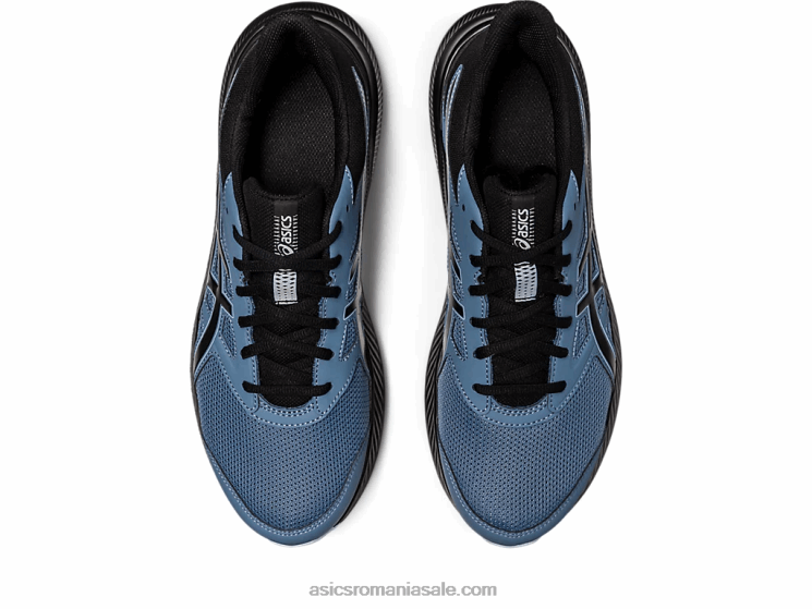 Asics albastru oțel/negru zguduire 4 ZF464504