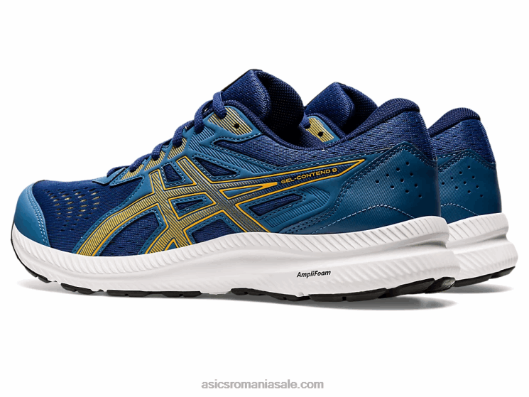 Asics azur/chihlimbar conținut de gel 8 ZF464674