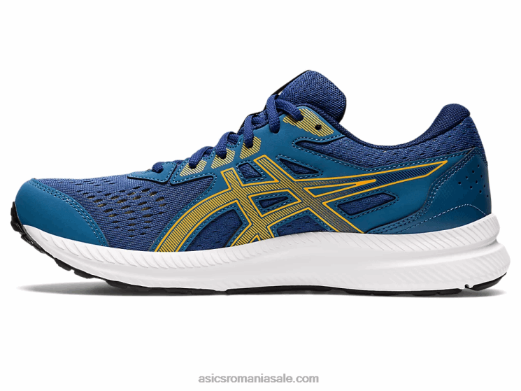 Asics azur/chihlimbar conținut de gel 8 ZF464674