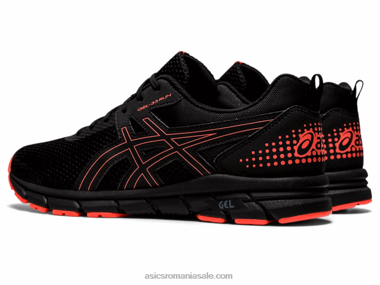 Asics coral negru/flash gel-33 ZF464896