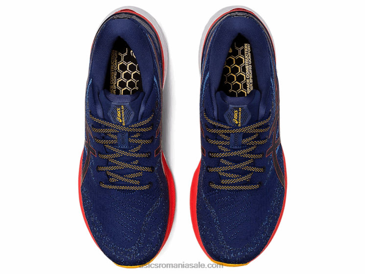 Asics deep ocean/roșii cherry gel-kayano 29 lățime ZF4641179