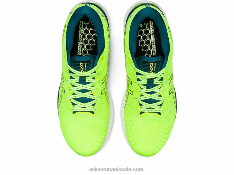 Asics galben de siguranță/pin catifea gel-cumulus 24 ZF4641036