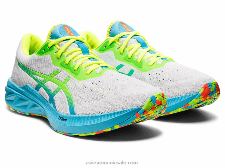 Asics gecko alb/verde dinablast 2 ZF4641738