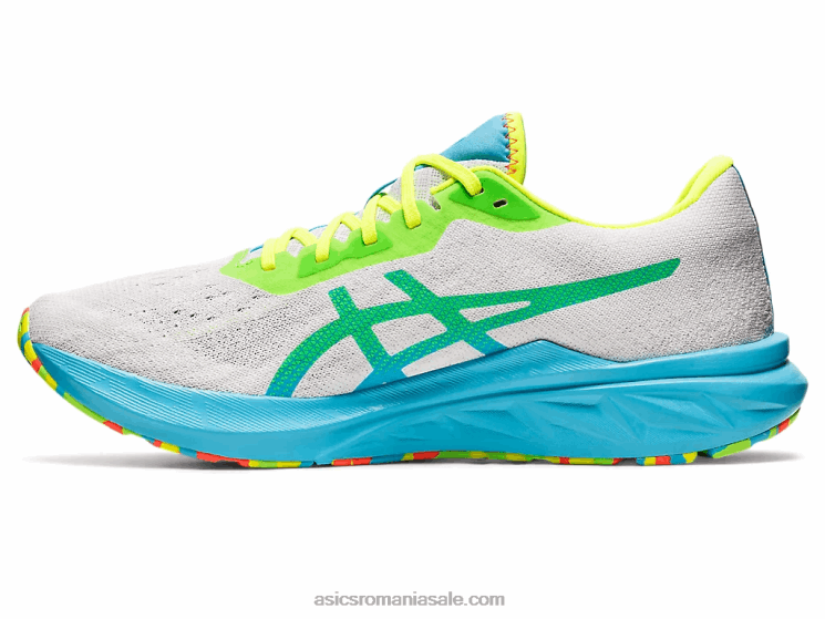 Asics gecko alb/verde dinablast 2 ZF4641738