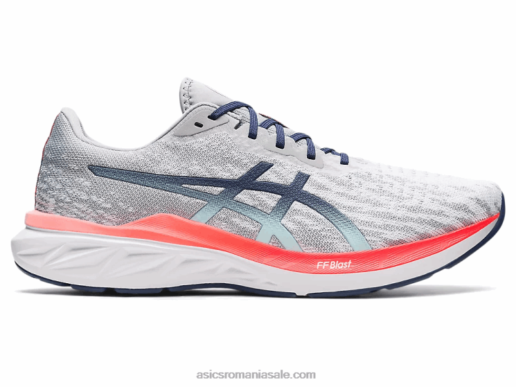 Asics gri ghețar/albastru tunet dinablast 2 ZF4641441