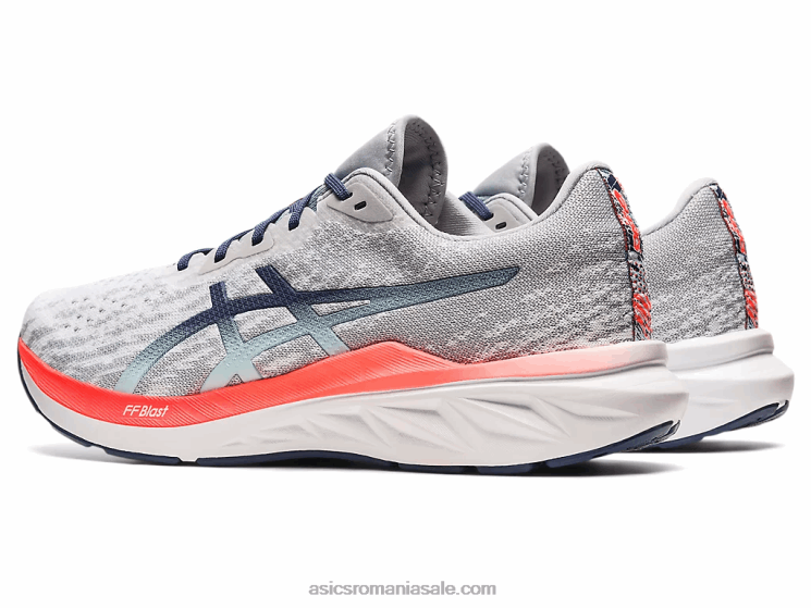 Asics gri ghețar/albastru tunet dinablast 2 ZF4641441
