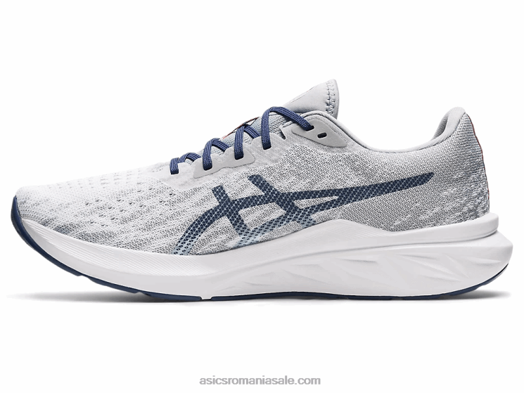 Asics gri ghețar/albastru tunet dinablast 2 ZF4641441