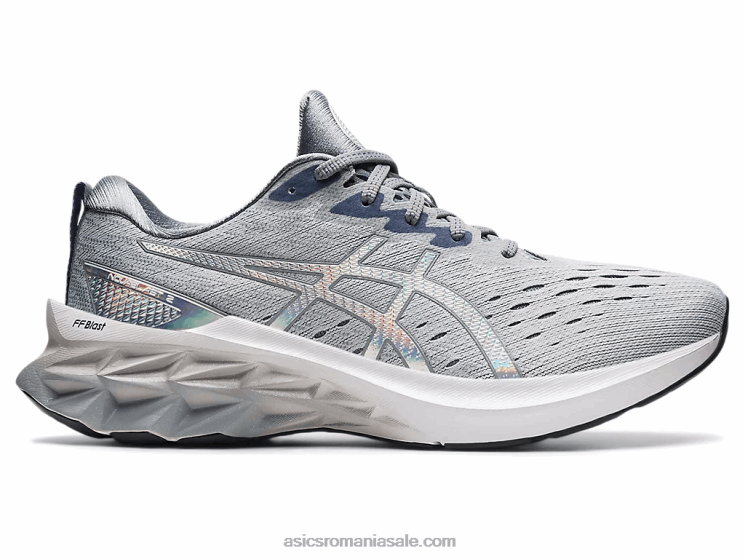 Asics gri piemont/alb novablast 2 platină ZF4641839