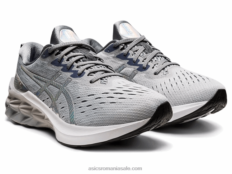 Asics gri piemont/alb novablast 2 platină ZF4641839