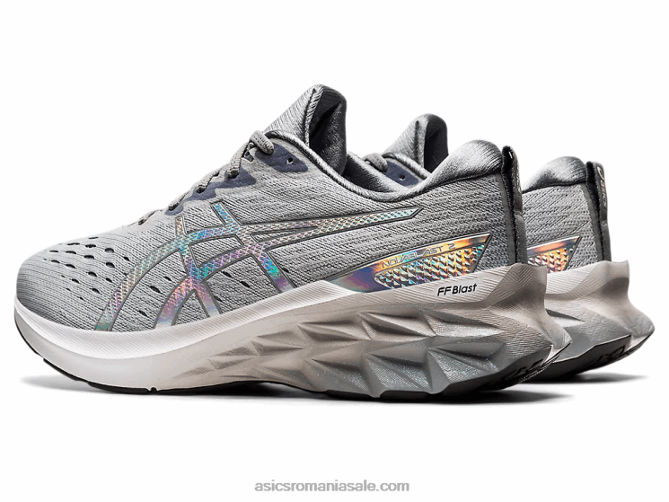 Asics gri piemont/alb novablast 2 platină ZF4641839