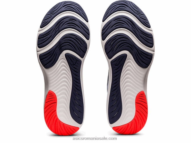 Asics gri piemont/albastru tunet puls de gel 13 ZF4641762