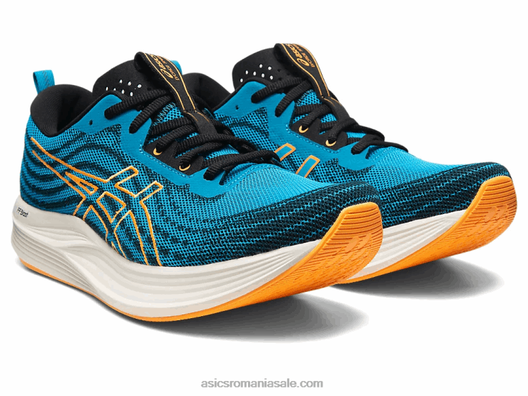 Asics insula albastru/portocaliu pop evita viteza ZF464522